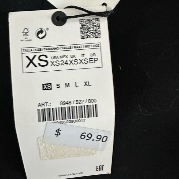 NWT zara cut out pant - Picture 3 of 3